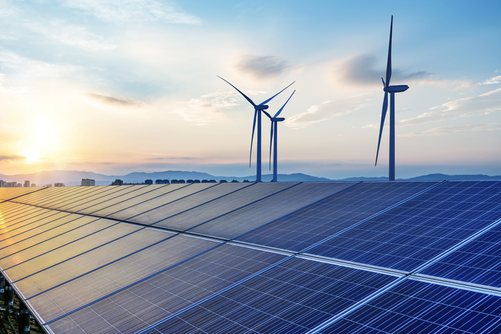 Wind and solar energy installations Wind and solar energy installations