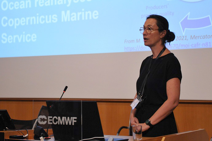 Marie Drévillon during the Annual Seminar 2023 Marie Drévillon during the Annual Seminar 2023