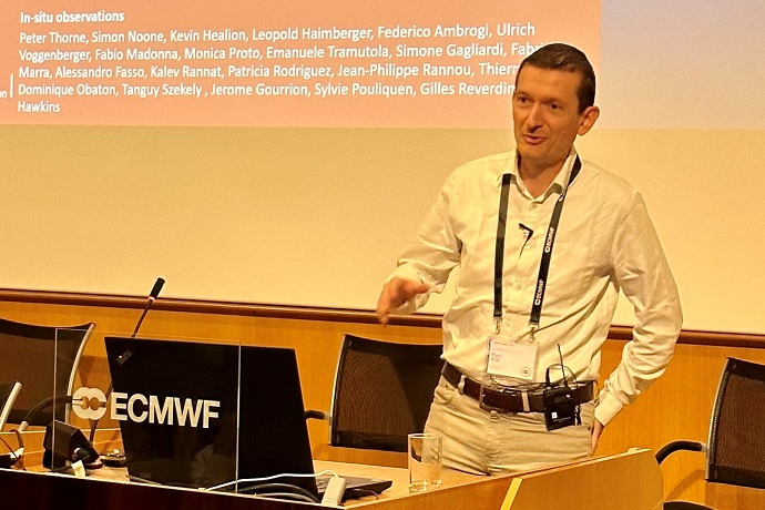 Paul Poli during the Annual Seminar 2023 Paul Poli during the Annual Seminar 2023
