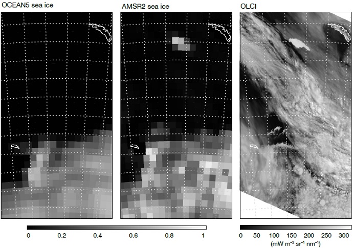 The A-68A iceberg in the new analysis for Cycle 49r1 The A-68A iceberg in the new analysis for Cycle 49r1
