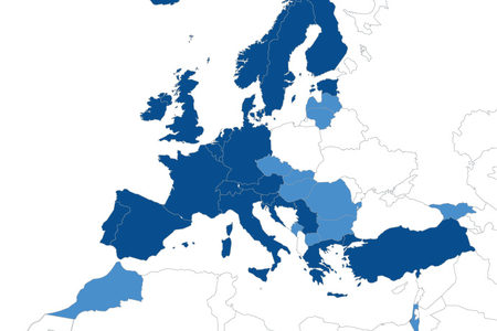 Map showing ECMWF Member and Co-operating States Map showing ECMWF Member and Co-operating States