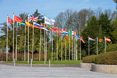 ECMWF member states flags