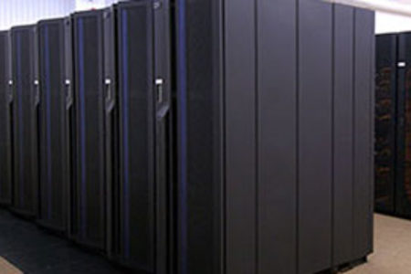 Part of our supercomputer installation