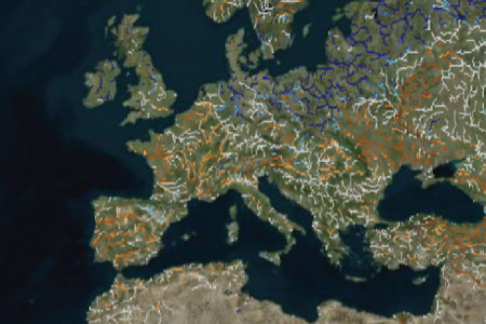 Blog banner river network