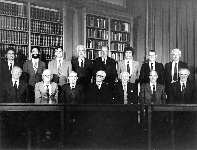 The Esso Energy Award for the year 1986 . Peter Wilfred White, Michael John Priestley Cullen, Allan John Gadd, Colin Richard Flood, Timothy Noel Palmer, Kenneth Pollard and Glenn Shutts (all from the UK Met Office)